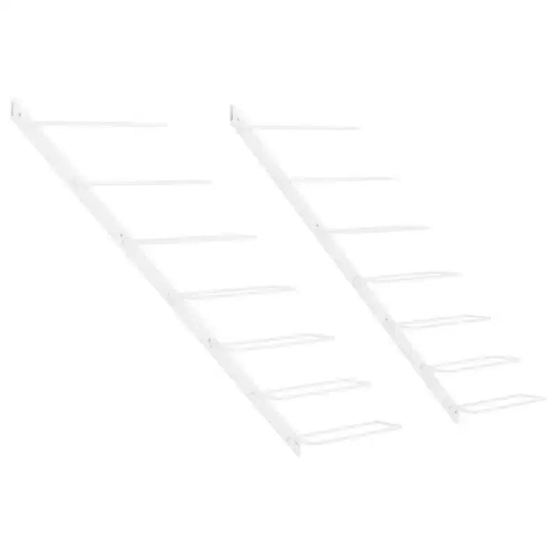 vidaXL Wall Wine Rack Bottle Holder Pantry Wall Mounted Wine Storage Organizer