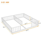 Lit au sol double/jumeau pour enfants