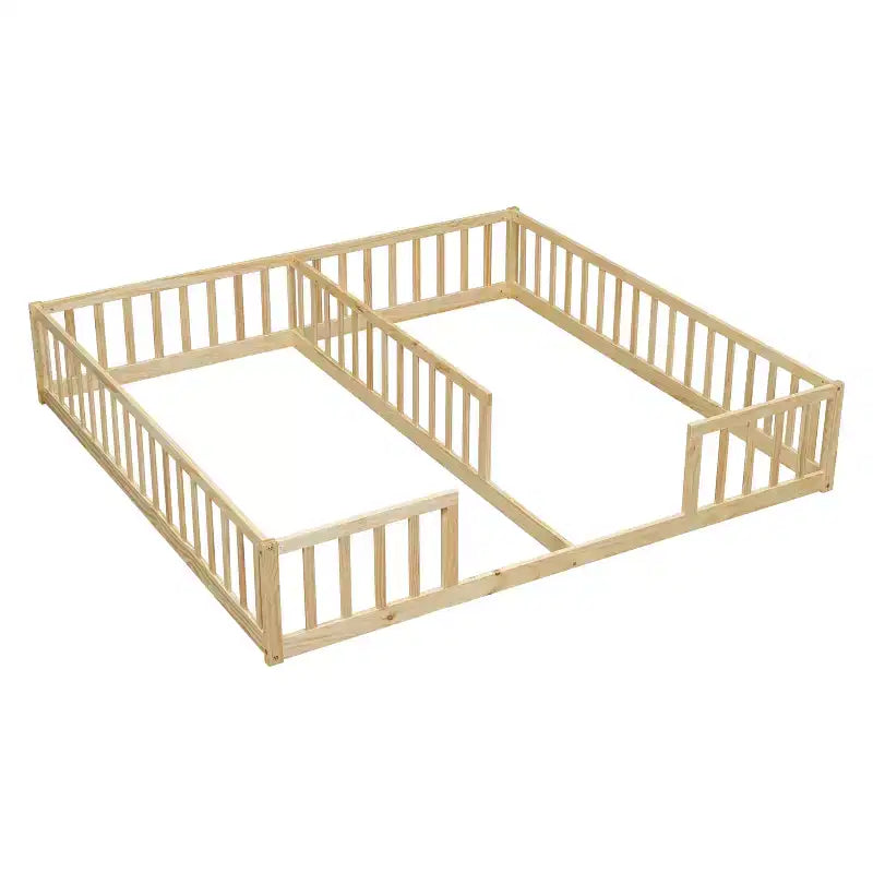 Lit au sol double/jumeau pour enfants