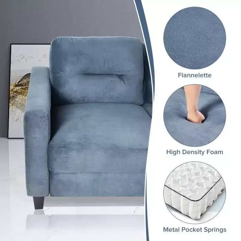 Canapé moderne, fauteuil d'appoint