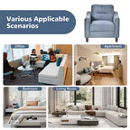 Canapé moderne, fauteuil d'appoint