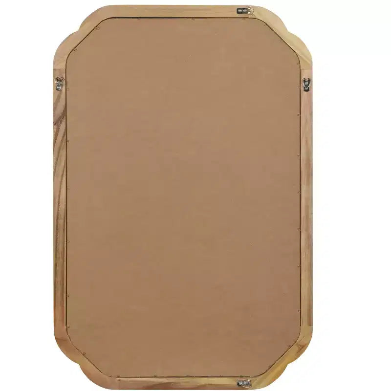 Miroir décoratif d'angle arrondi style campagnard moderne