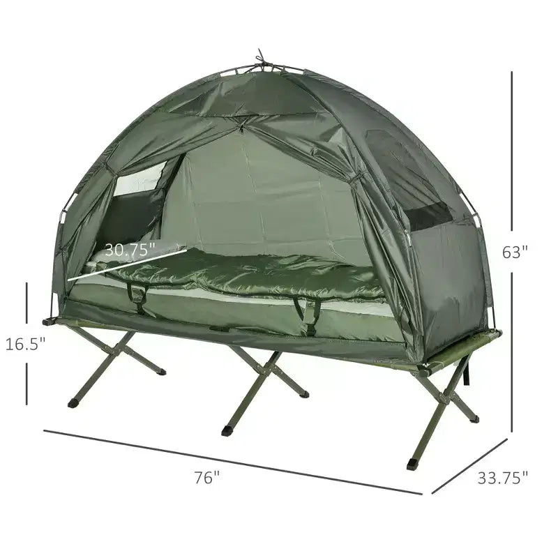 Lits de camp pliables tout-en-un