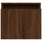 Table basse chêne fumé bois d'ingénierie moyen élégant