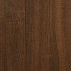 Table basse chêne fumé bois d'ingénierie moyen élégant