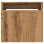 Table basse chêne fumé bois d'ingénierie moyen élégant