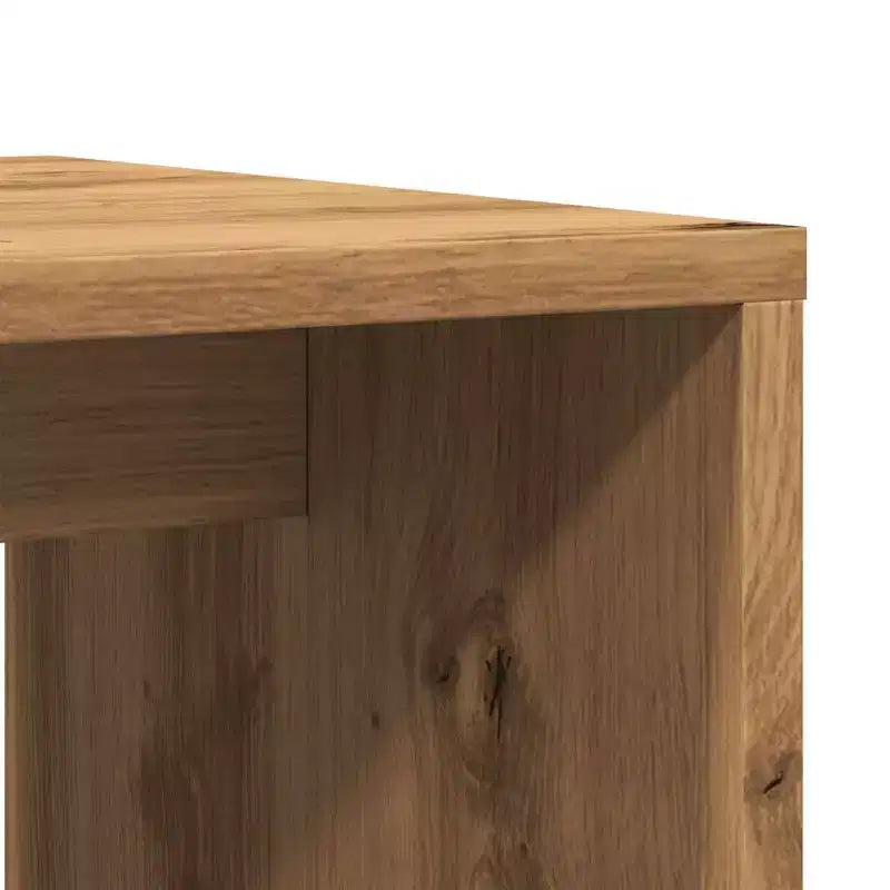 Table basse chêne fumé bois d'ingénierie moyen élégant