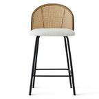 Tabourets de comptoir modernes en rotin