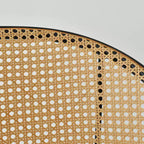 Tabourets de comptoir modernes en rotin