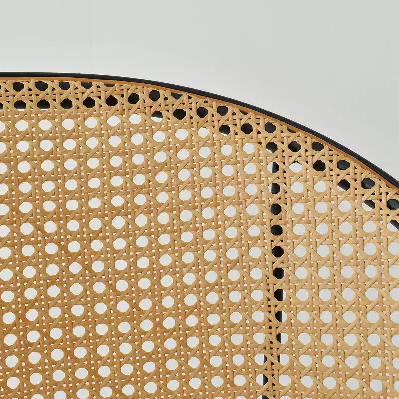 Tabourets de comptoir modernes en rotin