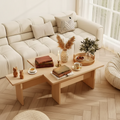 Table basse modulaire en forme de L